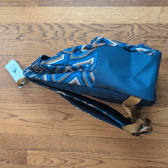 NWT FARM Rio Adidas Collaboration Backpack Abstract Geometric Print Colorful Bag main image 5
